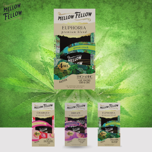 Mellow Fellow Blend Disposable Vape 4gm/6ct/pk